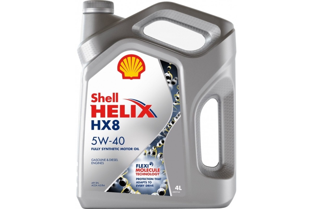 Масло Shell HELIX HX8 5w40  4л син.