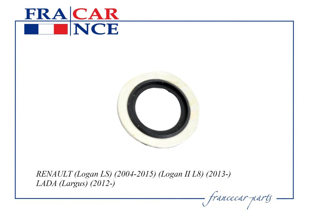 Кольцо уплотнительное сливной пробки Renault (Francecar)