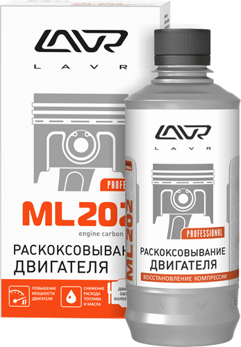 Раскоксовыватель двигателя LAVR ML202 (330 мл) (LAVR)