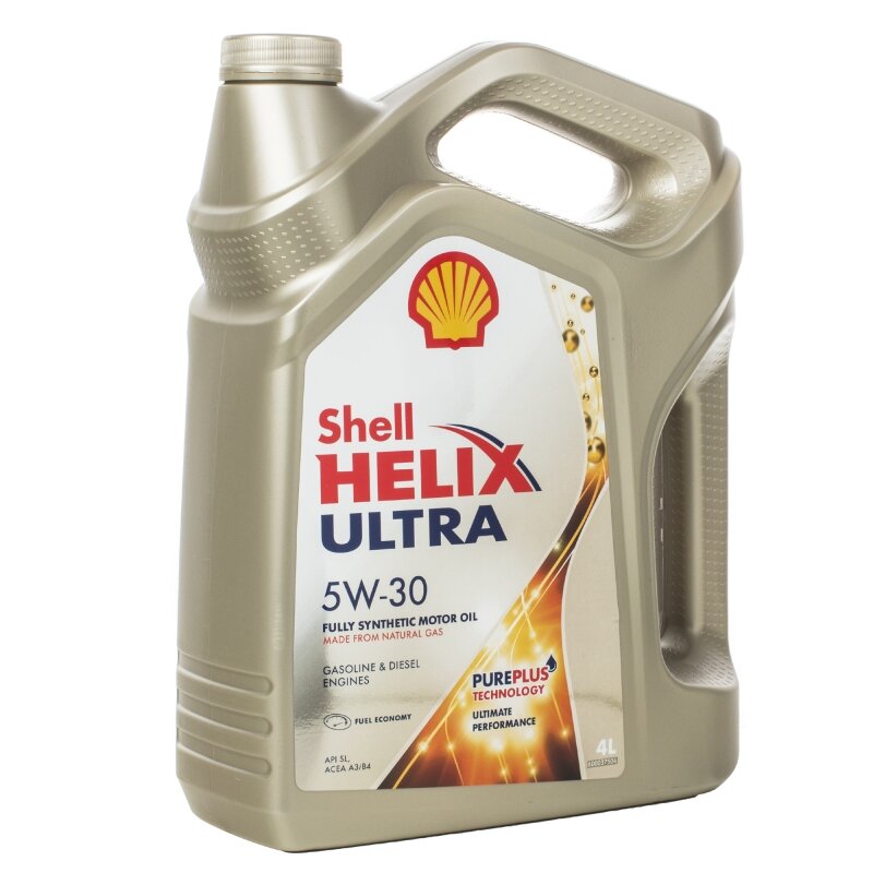 Масло Shell HELIX Ultra 5w30  4л син.